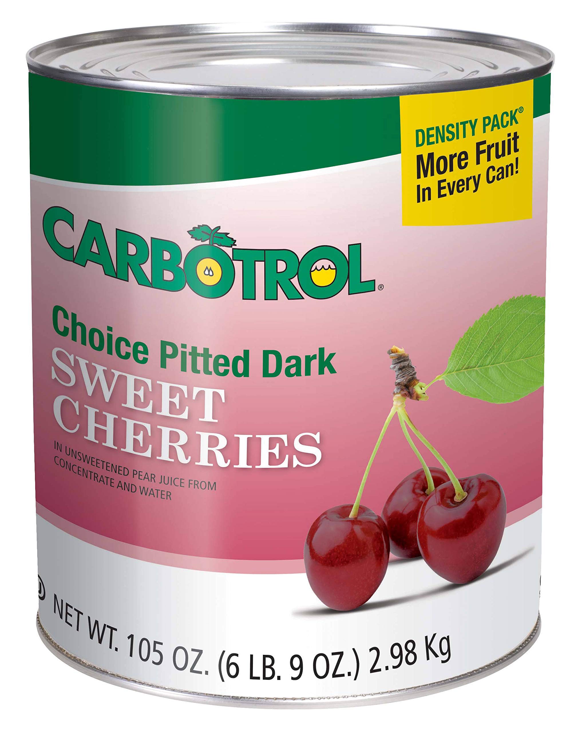 Amazon.com : Carbotrol #10 Juice Packed Canned Fruit, Dark Sweet
